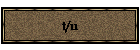 t/u